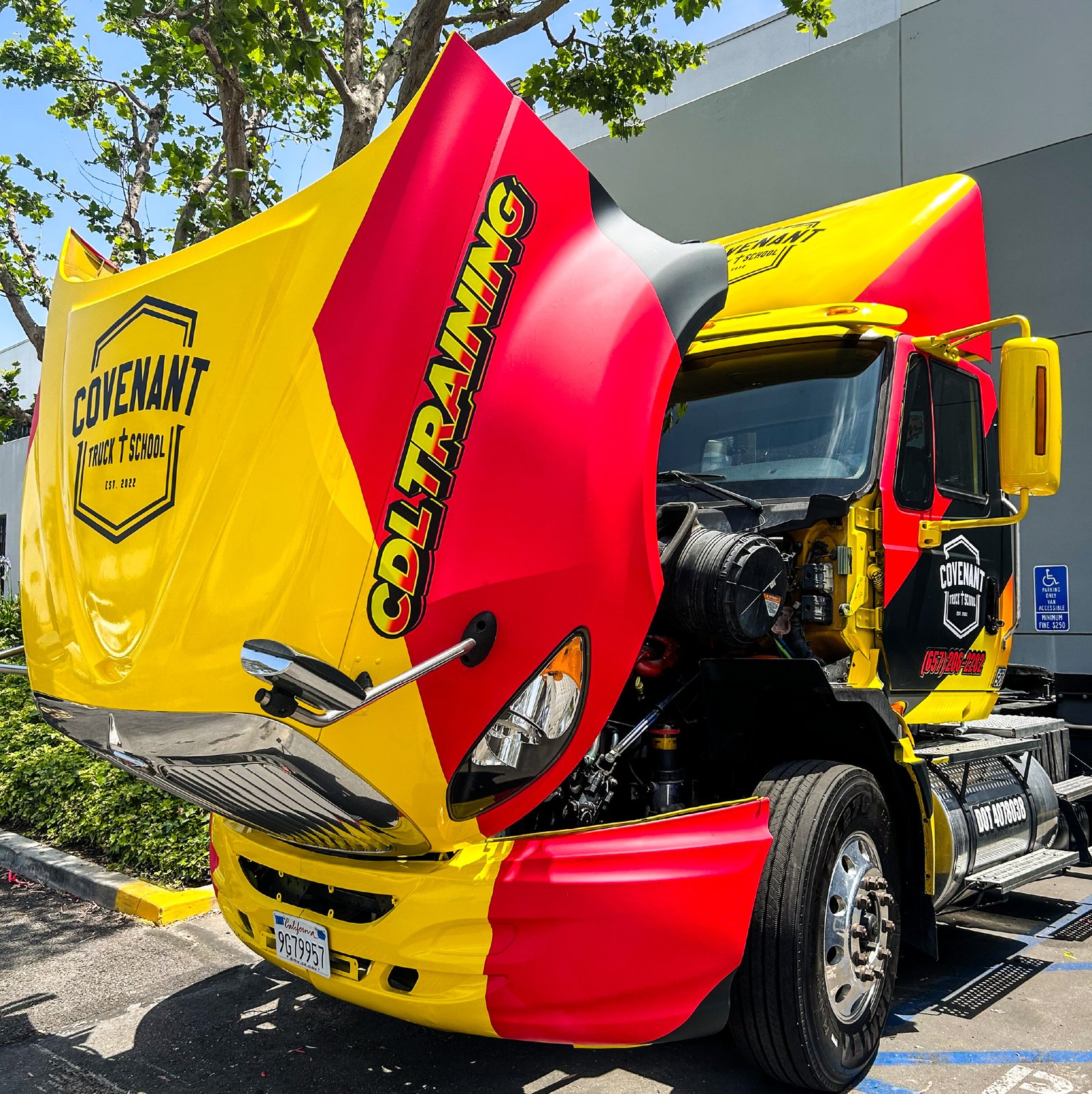 Covenant Truck School - Truck Wrap