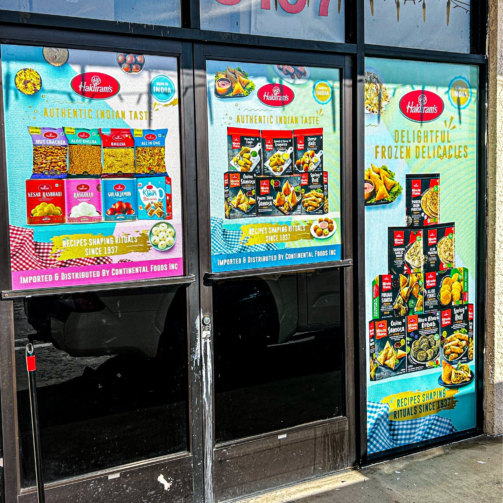 Haldiram - Storefront Window Graphics